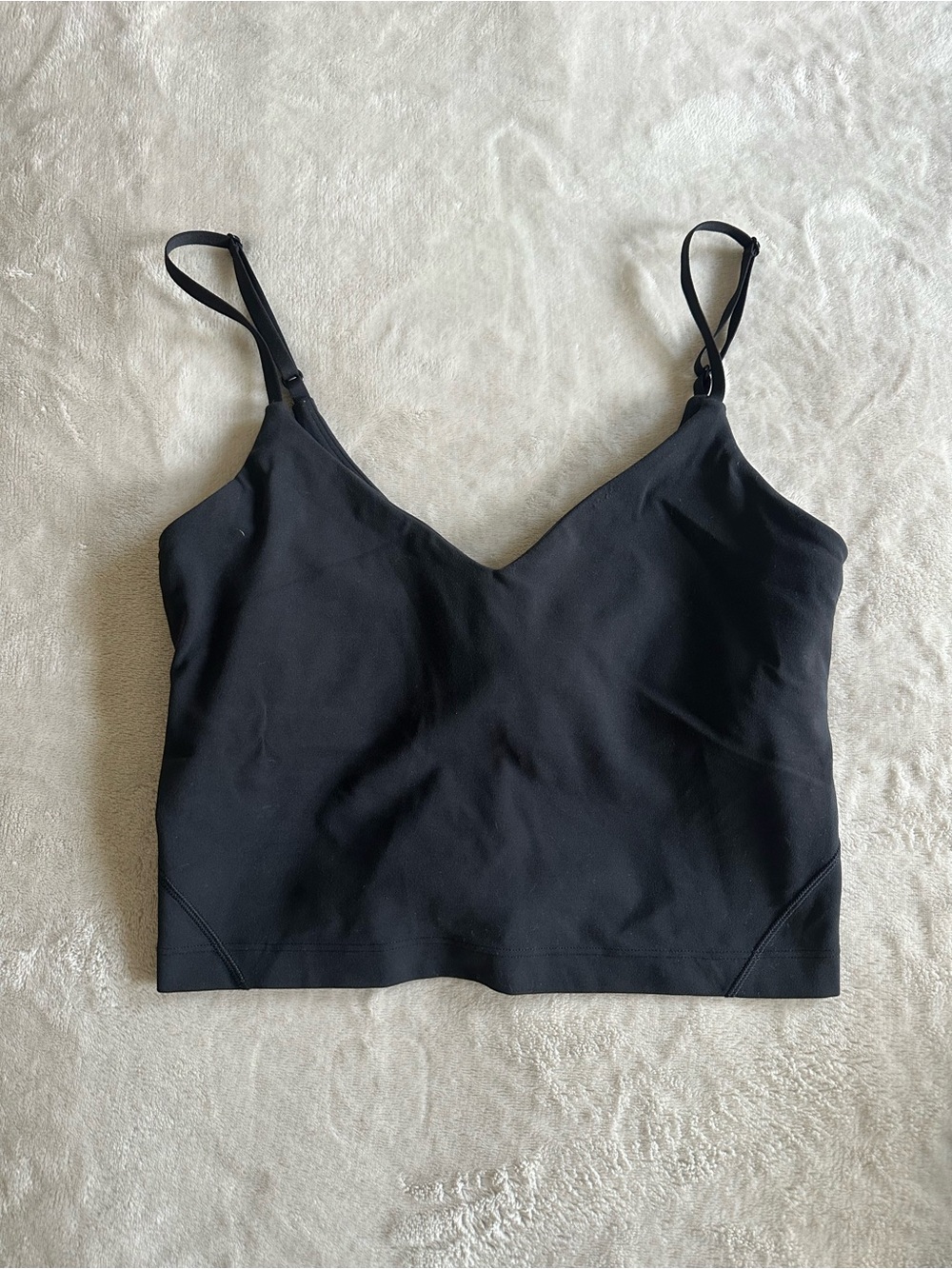 lululemon athletica Black Align V-Neck Tank